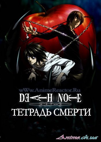 Тетрадь Смерти / Death Note (Араки Тэцуро) [TV][без хардсаба][1-37 из 37][RUS(int), JAP+SUB] [2006 г., мистерия, драма, DVDRip]