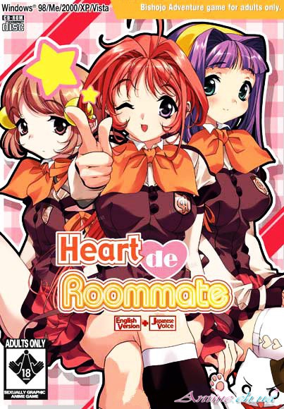 Heart de Roommate [Angel Smile][VN][18+][rus+eng]